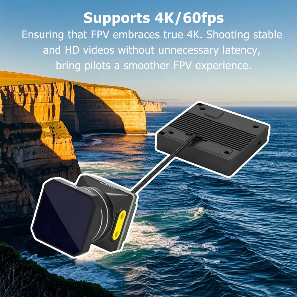 CADDXFPV Walksnail Avatar Moonlight kit 4K HD Camera Built-in EIS Support Gyroflow For RC FPV Freestyle Drone Quadcopter Plane CADDXFPV Walksnail Avatar Moonlight kit 4K HD Camera Built-in EIS Support Gyroflow For RC FPV Freestyle Drone Quadcopter Plane